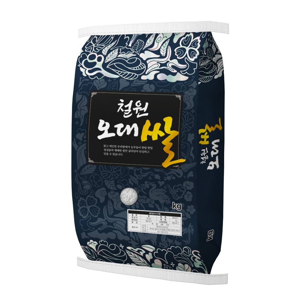 쌀 지대 봉투 제작_철원오대쌀 10kg